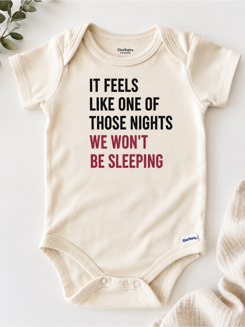 Gerber Taylor Swift Inspired “22” Onesie